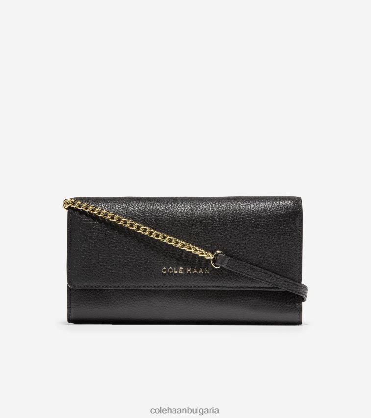 Cole Haan портфейл на верига Жени 84PB6Z494 черен аксесоари