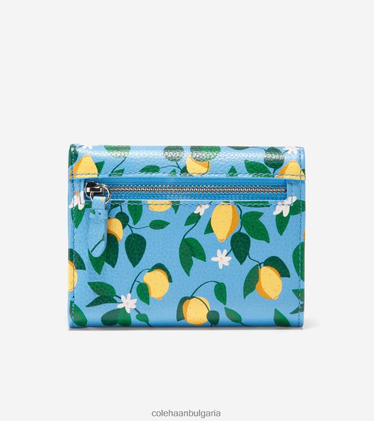 Cole Haan троен портфейл inwood Жени 84PB6Z488 лимон аксесоари