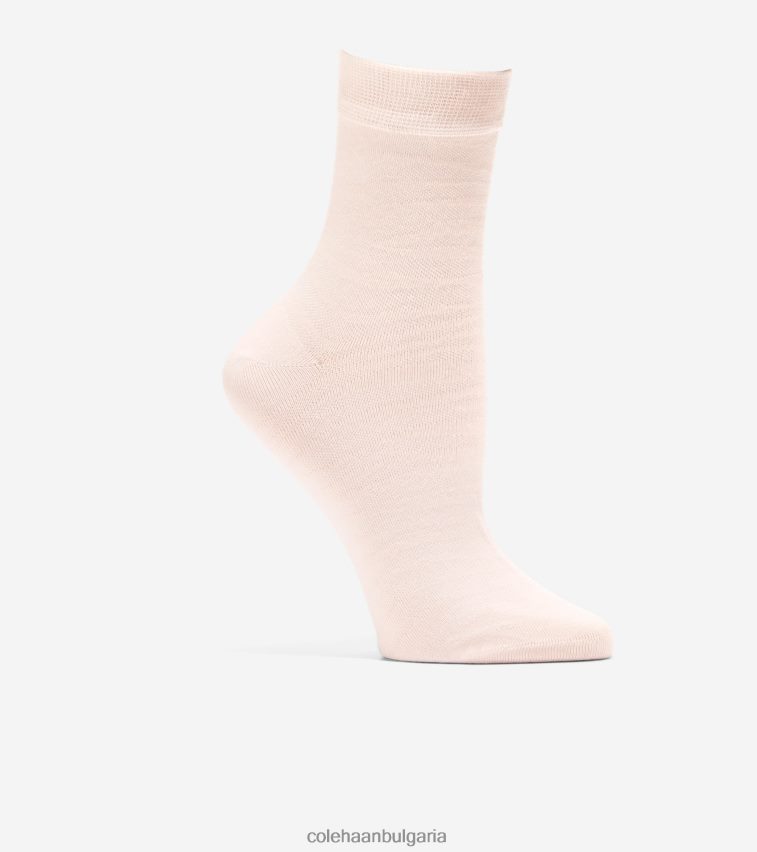 Cole Haan къс чорап на екипажа Жени 84PB6Z527 розово аксесоари