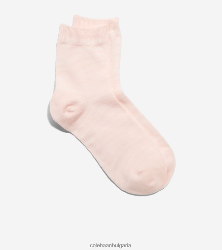 Cole Haan къс чорап на екипажа Жени 84PB6Z527 розово аксесоари