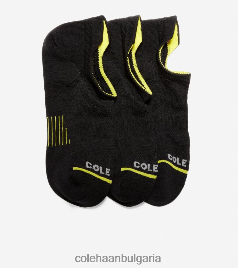 Cole Haan чорапи zerogrand с 3 чифта подплата Жени 84PB6Z519 черен аксесоари