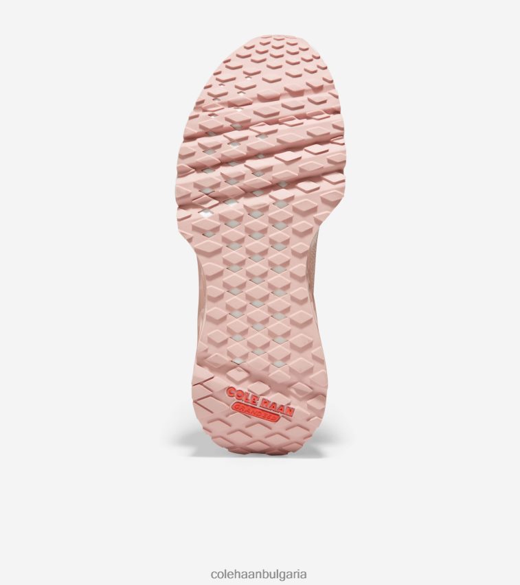 Cole Haan 5. маратонки за бягане Zerogrand embrostitch Жени 84PB6Z241 сребърен божур-роза дим-ален портокал обувки
