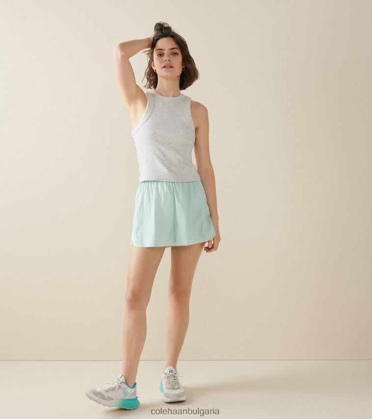 Cole Haan 5. маратонки за бягане Zerogrand embrostitch Жени 84PB6Z243 слонова кост-сребриста бреза-тюркоаз-карибско синьо обувки