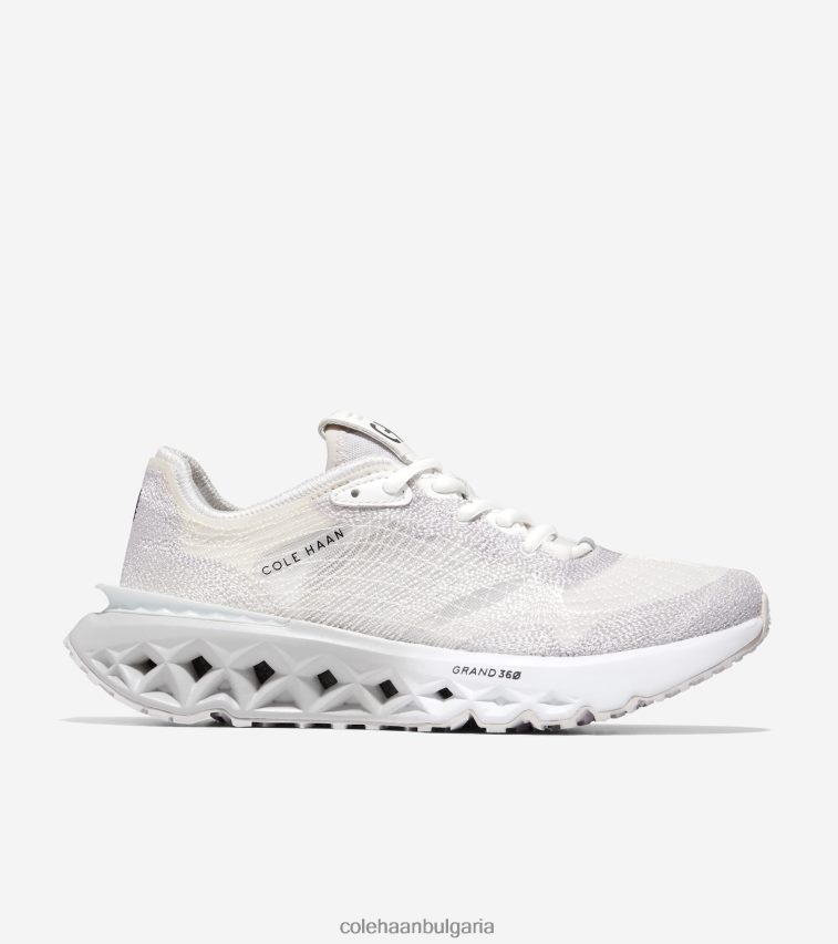 Cole Haan 5. маратонки за бягане Zerogrand embrostitch Жени 84PB6Z244 оптичен бял-микро чип обувки