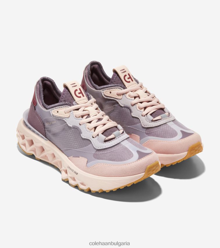 Cole Haan 5.zerogrand маратонка Жени 84PB6Z185 мътен лилаво-избелен тен обувки