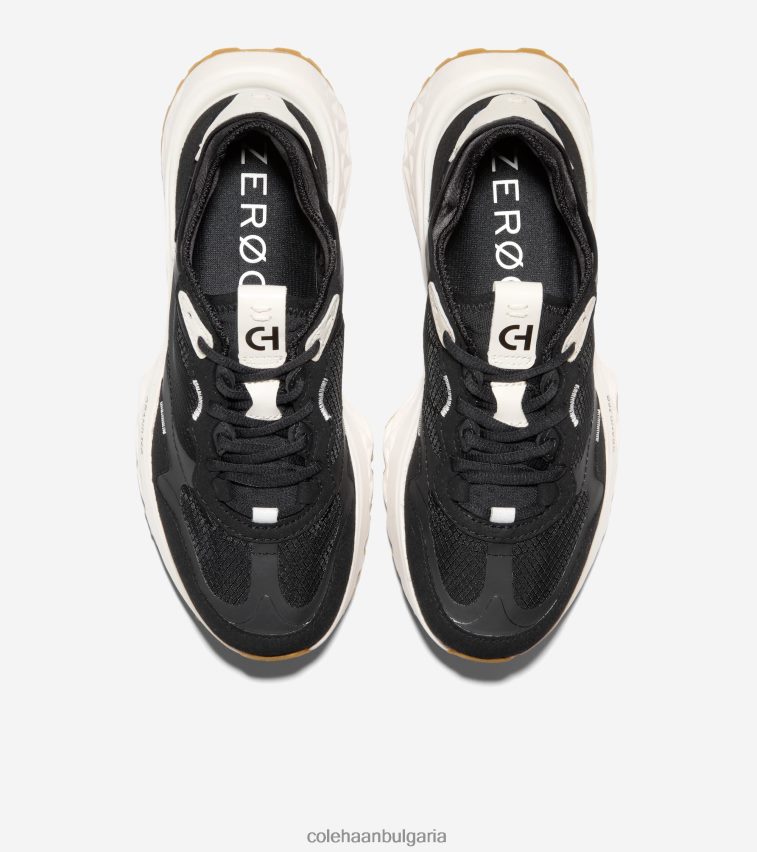 Cole Haan 5.zerogrand маратонка Жени 84PB6Z187 черно-слонова кост обувки