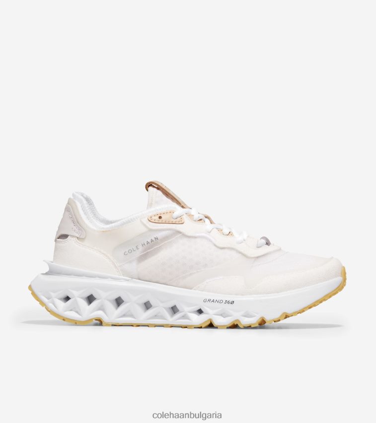 Cole Haan 5.zerogrand маратонка Жени 84PB6Z188 оптичен бяло-избелен тен обувки