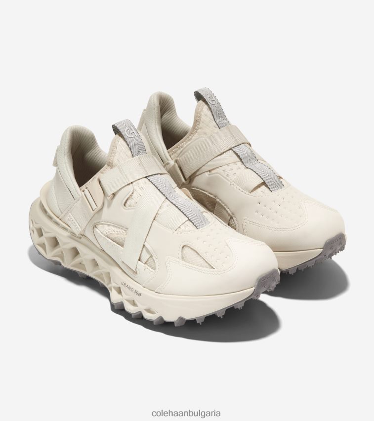 Cole Haan 5. маратонки за бягане с каишка на монаха zerogrand Жени 84PB6Z247 сребърна бреза-градски силует обувки