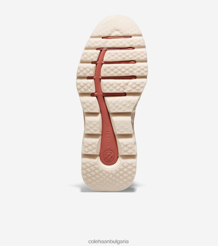 Cole Haan 5. маратонки zerogrand wrk Жени 84PB6Z234 ечемик бежово-дюн-светъл махагон-слонова кост обувки