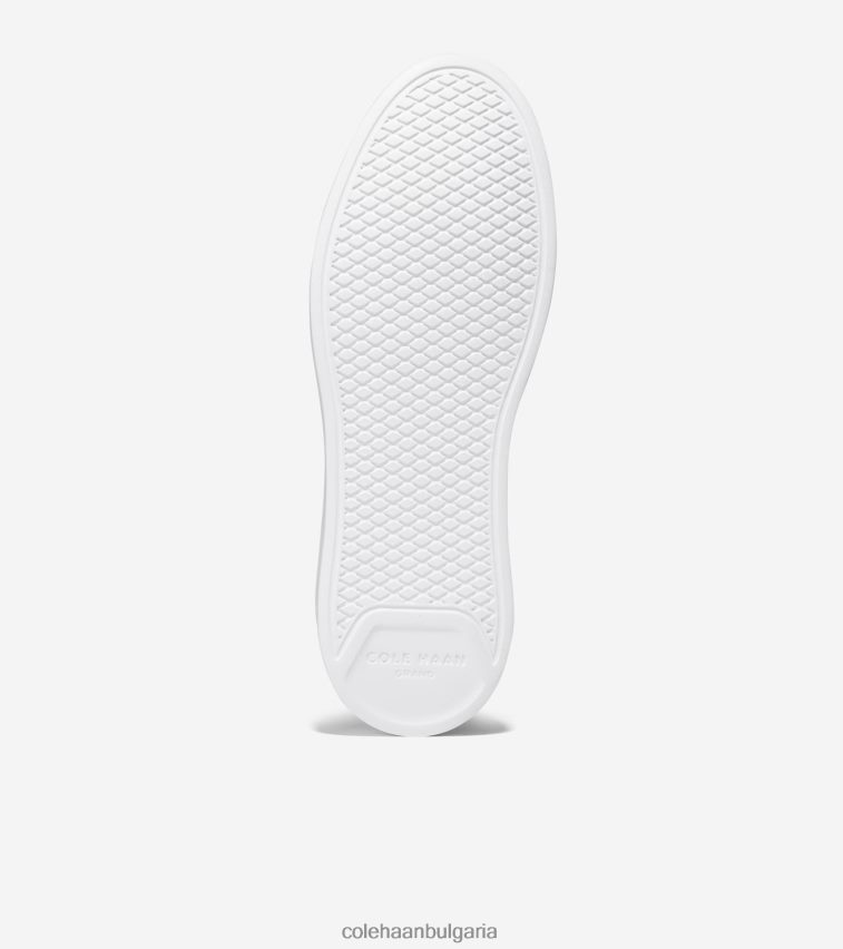 Cole Haan модерен тенис маратонка за голям кроскорт Жени 84PB6Z205 оптика бяло-златен металик обувки