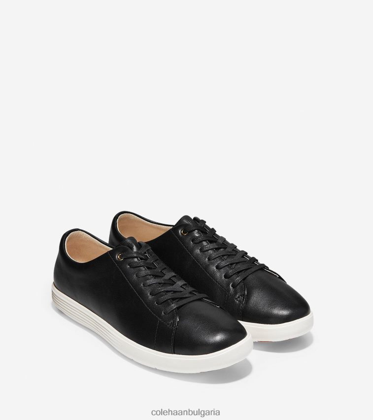 Cole Haan големи маратонки за кроскорт Жени 84PB6Z90 черна кожа-бяла обувки