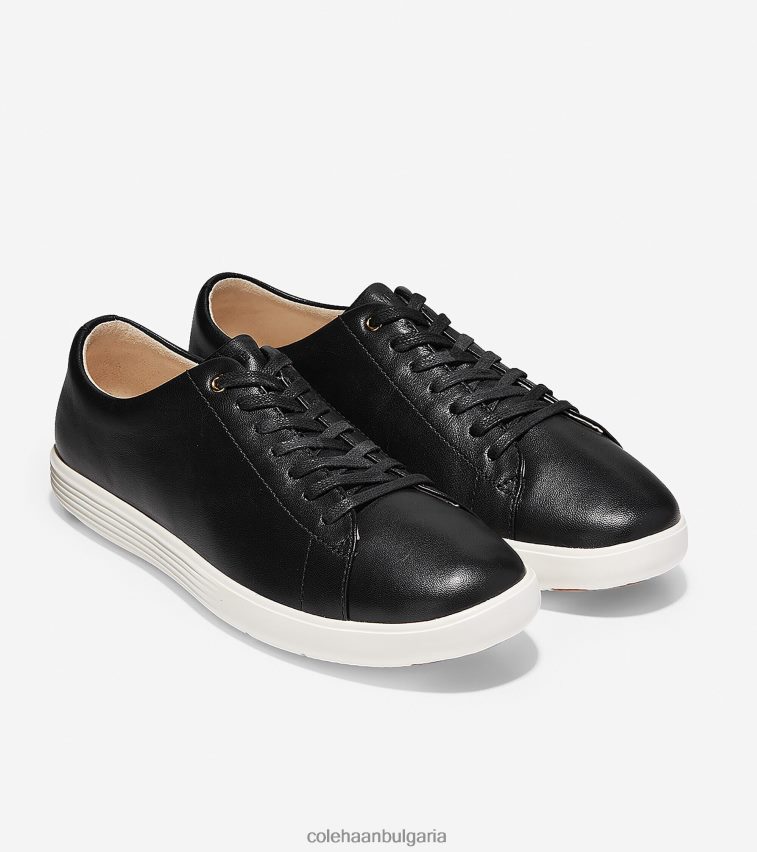 Cole Haan големи маратонки за кроскорт Жени 84PB6Z90 черна кожа-бяла обувки