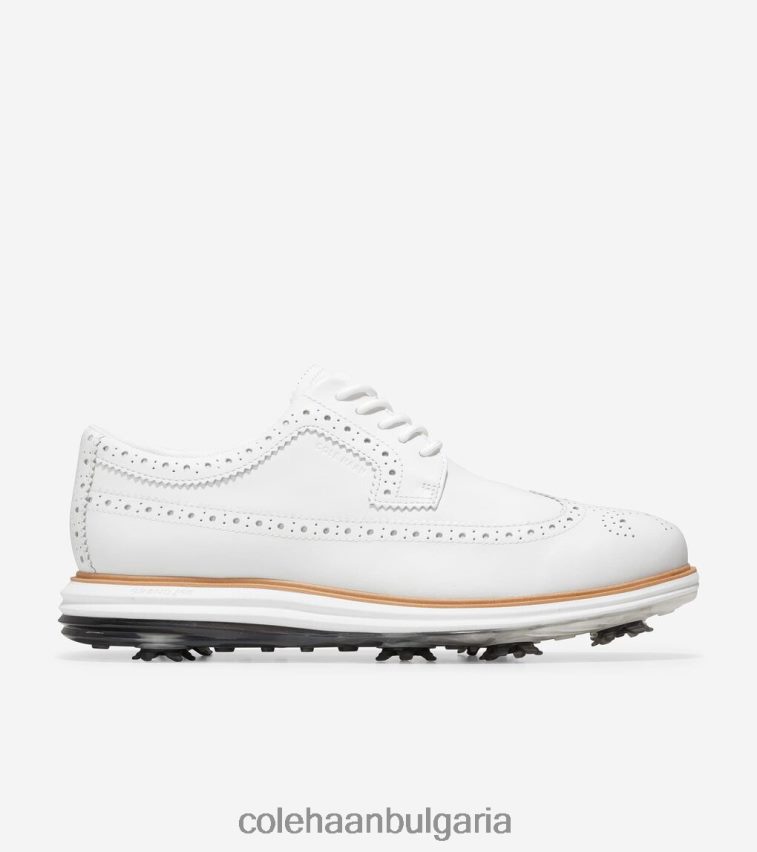 Cole Haan оригинална голф обувка grand tour Жени 84PB6Z200 оптично бяло-естествено обувки