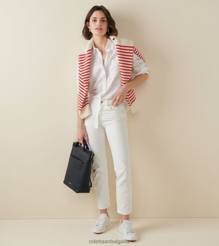 Cole Haan тенис маратонки grandpro Жени 84PB6Z147 оптика бяла кожа обувки