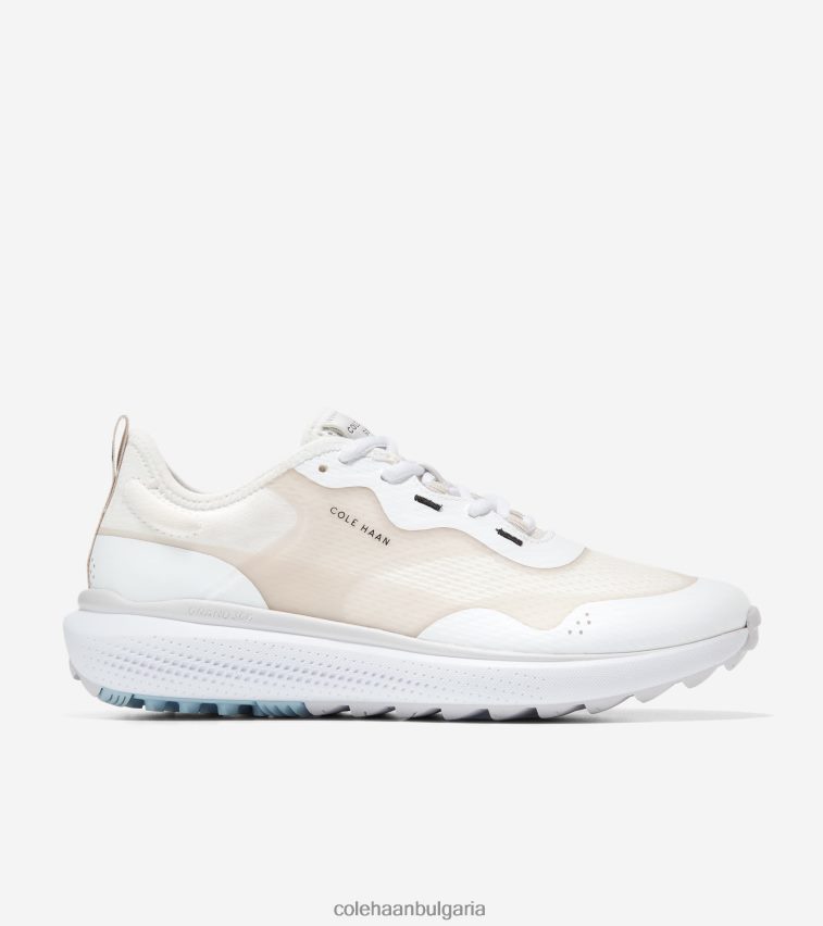 Cole Haan обувка за голф zerogrand fairway Жени 84PB6Z120 оптичен облак с бял орех обувки