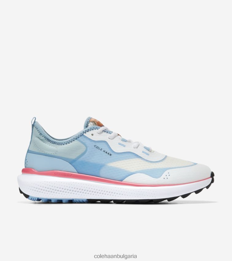 Cole Haan обувка за голф zerogrand fairway Жени 84PB6Z121 оптичен бяло-син звънец-слънце целунат корал обувки