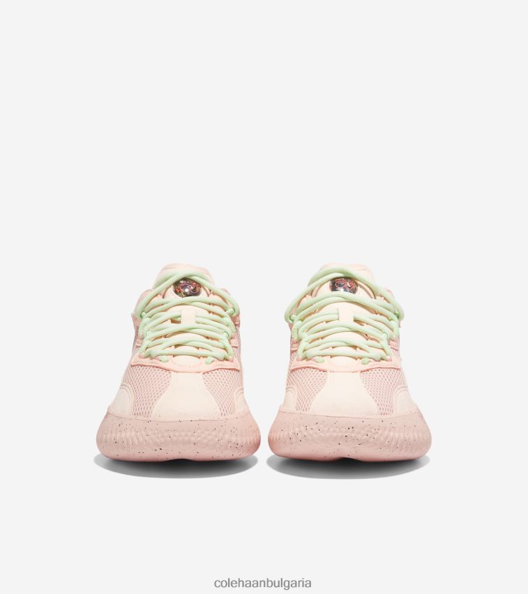 Cole Haan поколение zerogrand ii sql Жени 84PB6Z51 сребърен божур-морско стъкло обувки