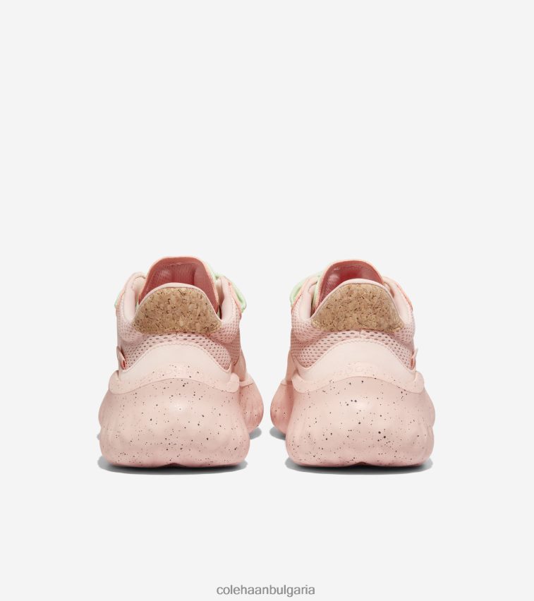 Cole Haan поколение zerogrand ii sql Жени 84PB6Z51 сребърен божур-морско стъкло обувки