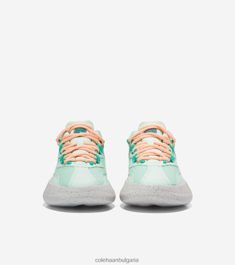 Cole Haan поколение zerogrand ii sql Жени 84PB6Z52 синьо стъкло-прасковен мъх-микрочип обувки