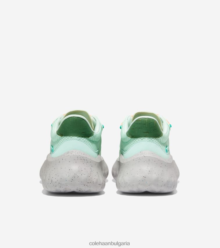 Cole Haan поколение zerogrand ii sql Жени 84PB6Z52 синьо стъкло-прасковен мъх-микрочип обувки