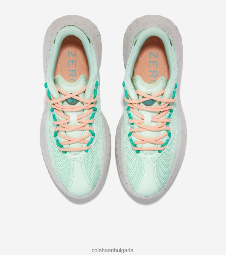 Cole Haan поколение zerogrand ii sql Жени 84PB6Z52 синьо стъкло-прасковен мъх-микрочип обувки