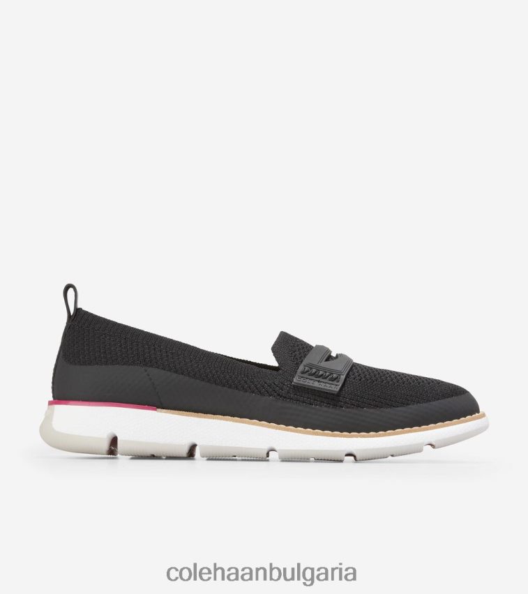 Cole Haan 4. мокасини zerogrand Жени 84PB6Z136 черно stitchlite-ярко зрънце обувки
