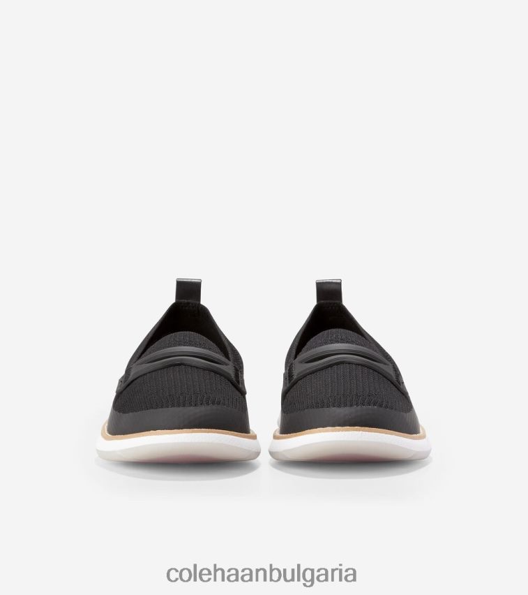 Cole Haan 4. мокасини zerogrand Жени 84PB6Z136 черно stitchlite-ярко зрънце обувки