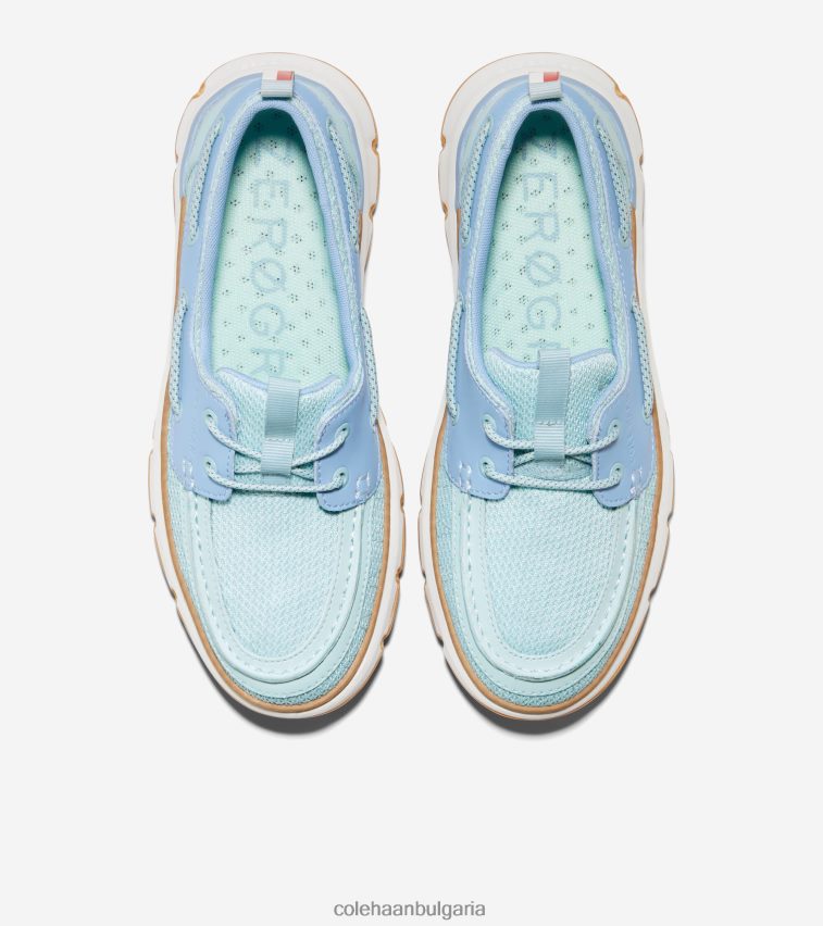 Cole Haan 4. обувка за регатна лодка zerogrand Жени 84PB6Z15 оксфорд синьо обувки