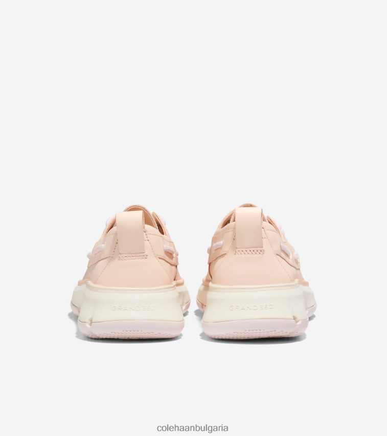 Cole Haan 4. обувка за регатна лодка zerogrand Жени 84PB6Z20 избелен тен-слонова кост-розова вода обувки