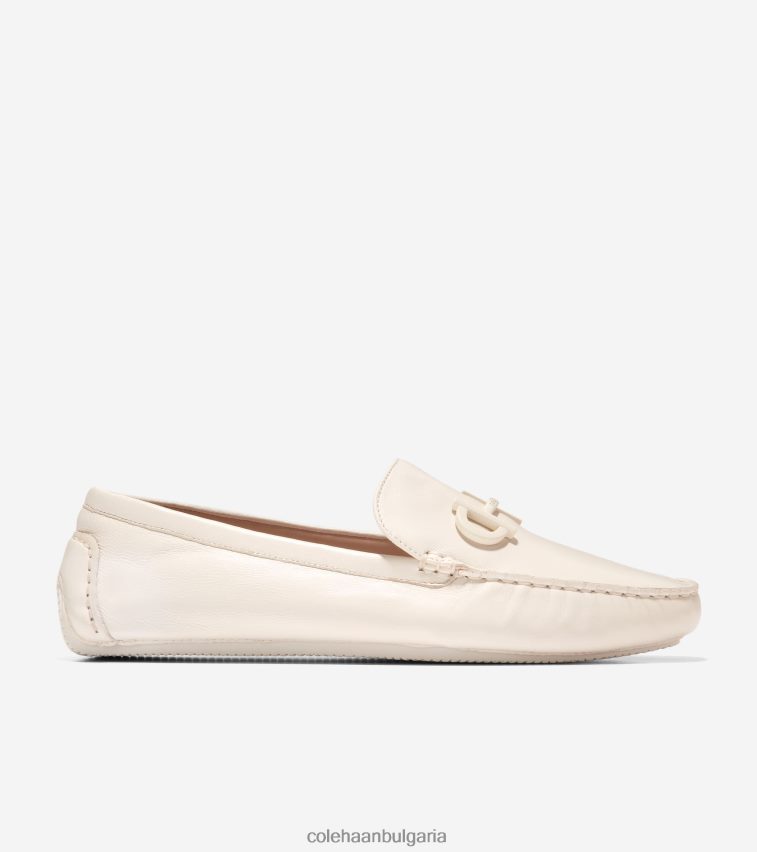 Cole Haan Тъли шофьор Жени 84PB6Z125 бяла чапла обувки