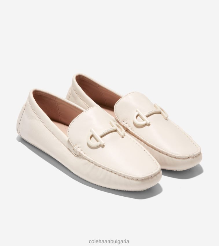 Cole Haan Тъли шофьор Жени 84PB6Z125 бяла чапла обувки