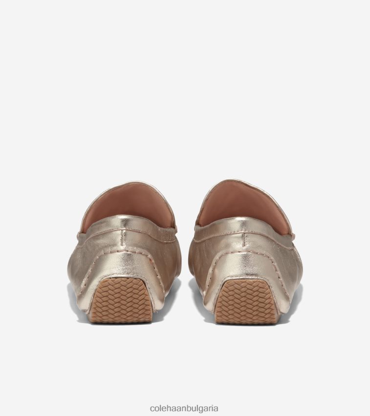Cole Haan Тъли шофьор Жени 84PB6Z127 злато обувки