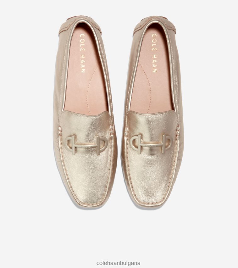 Cole Haan Тъли шофьор Жени 84PB6Z127 злато обувки