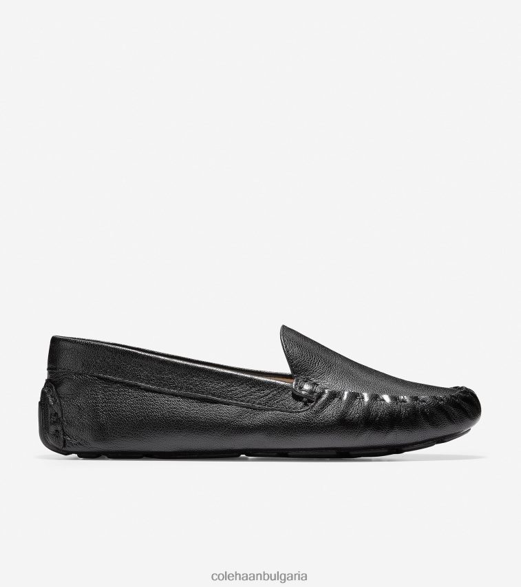 Cole Haan evelyn driver Жени 84PB6Z67 Черна кожа обувки