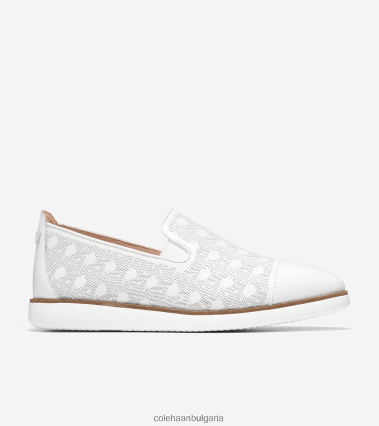 Cole Haan мокасини с приплъзване grand ambition Жени 84PB6Z202 бяло обувки