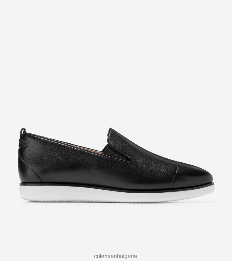 Cole Haan мокасини с приплъзване grand ambition Жени 84PB6Z203 Черна кожа обувки