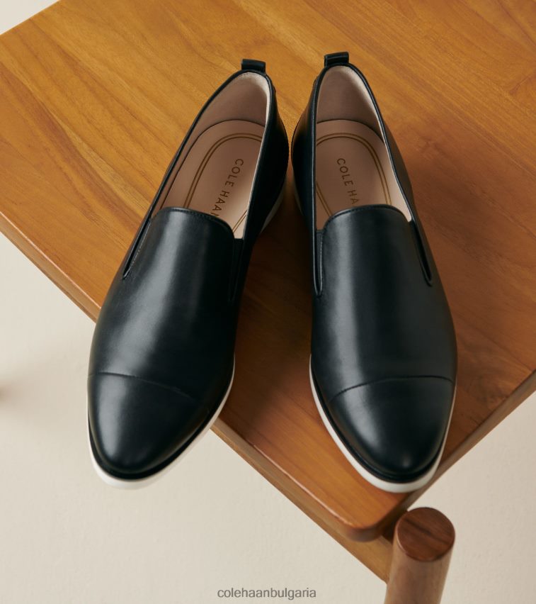 Cole Haan мокасини с приплъзване grand ambition Жени 84PB6Z203 Черна кожа обувки