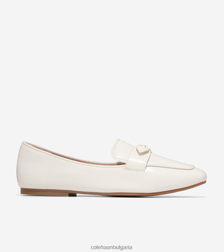 Cole Haan york bow loafer Жени 84PB6Z140 бяла чапла кожа обувки
