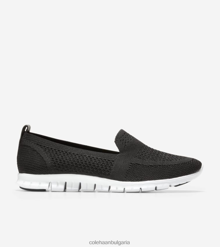 Cole Haan мокасини с приплъзване zerogrand Жени 84PB6Z122 черен стичлайт обувки
