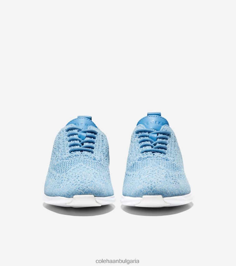 Cole Haan 2.zerogrand oxford Жени 84PB6Z45 лазурно синьо-оптичен бял стичлит обувки