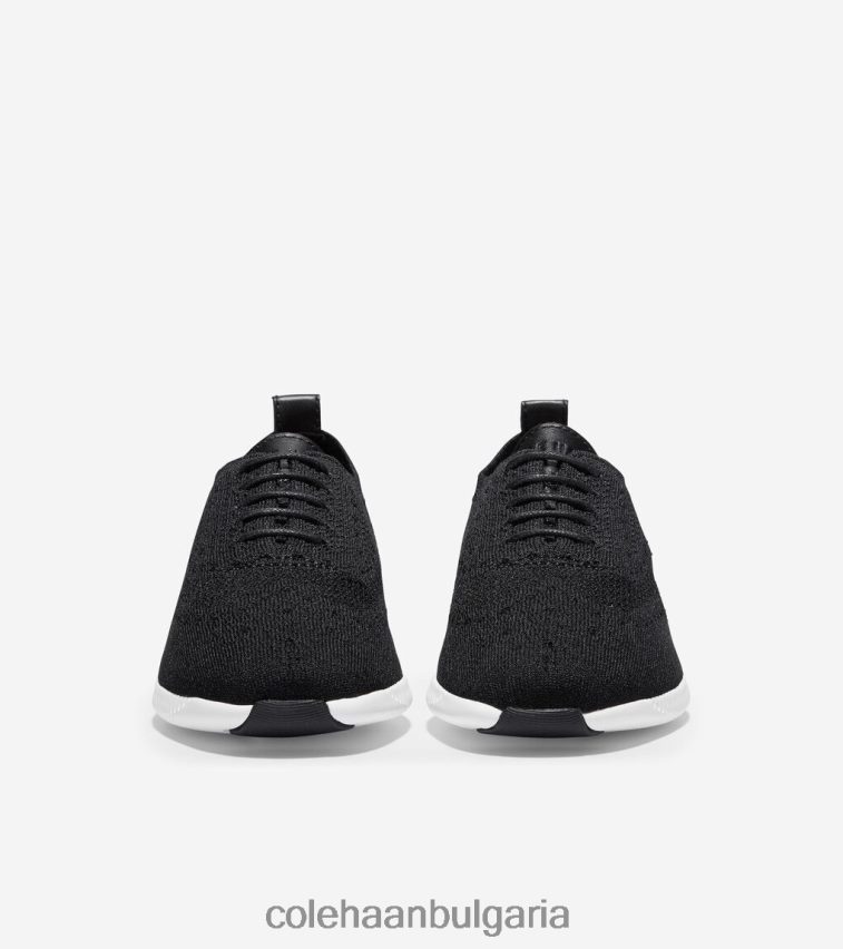 Cole Haan 2.zerogrand wingtip oxford Жени 84PB6Z44 черен стичлит-оптичен бял обувки