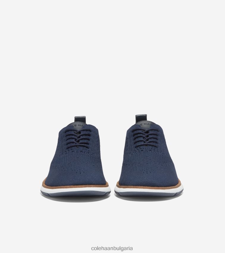 Cole Haan 4.zerogrand oxford Жени 84PB6Z102 тъмносин блейзър-бял stitchlite обувки