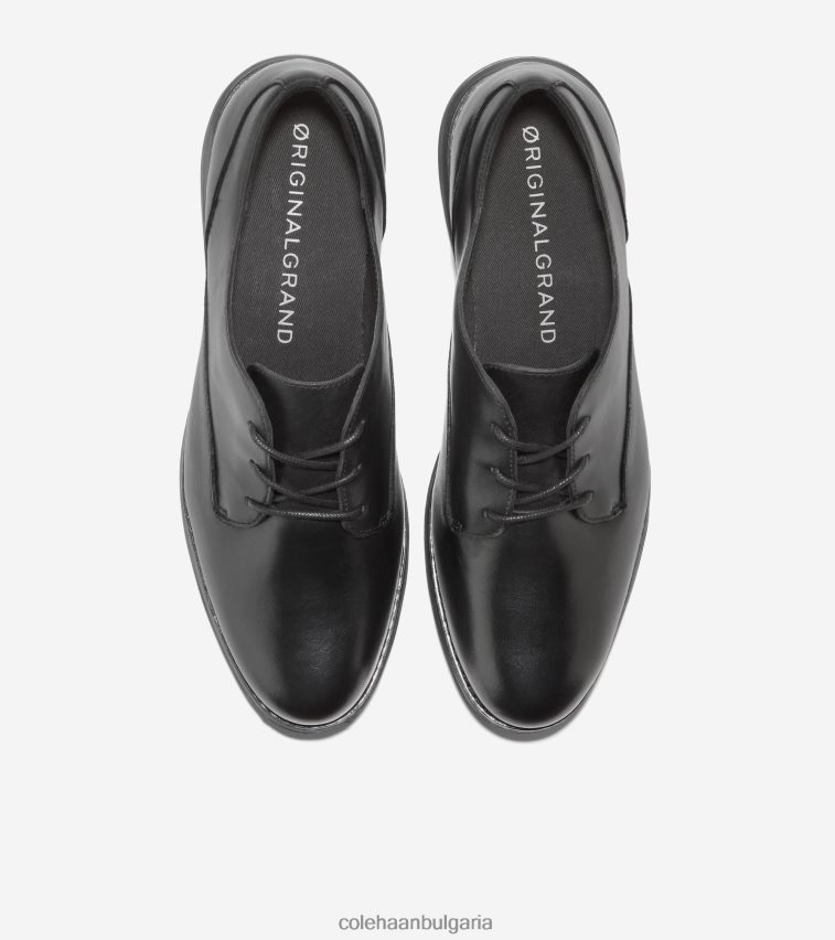 Cole Haan оригинален гранд плейн оксфорд Жени 84PB6Z169 черен обувки
