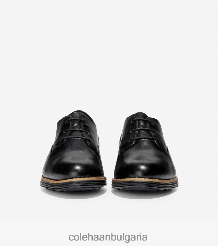 Cole Haan оригинален гранд плейн оксфорд Жени 84PB6Z170 Черна кожа обувки