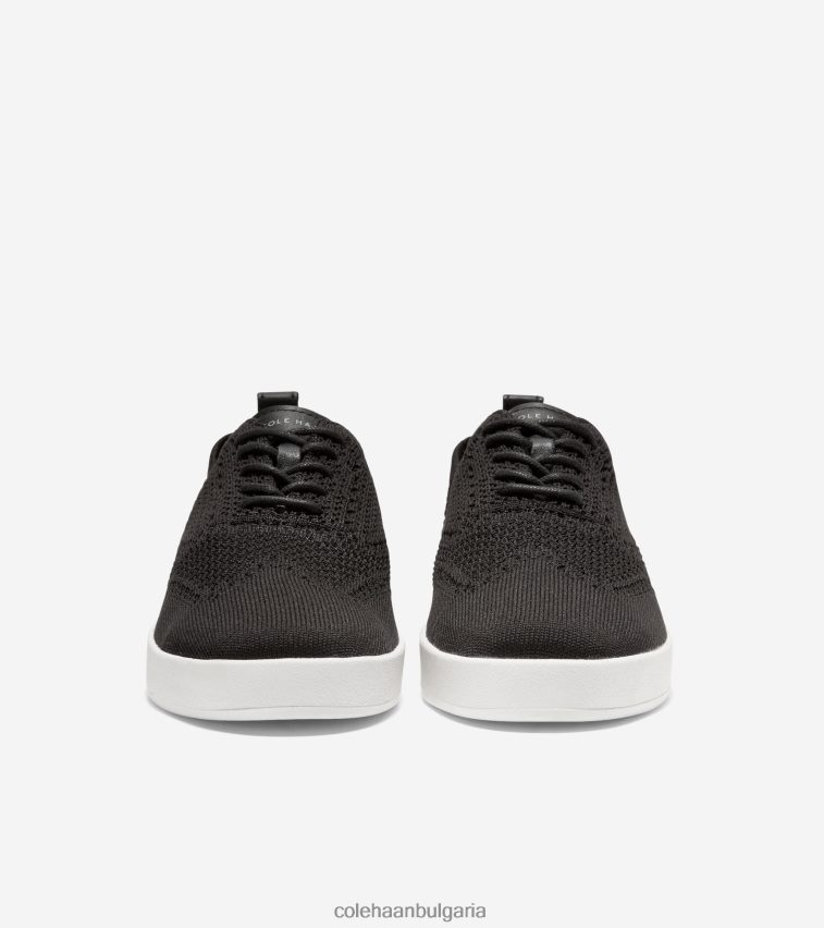 Cole Haan grandpro претендент оксфорд Жени 84PB6Z176 черно-оптично бяло обувки