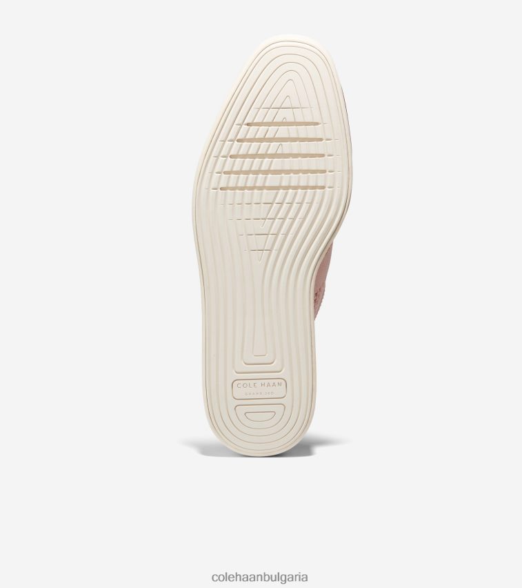 Cole Haan originalgrand платформа wingtip oxford Жени 84PB6Z217 розов дим стичлит-слонова кост обувки