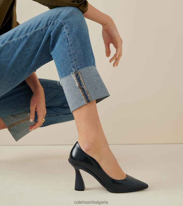 Cole Haan голяма амбиция йорк помпа Жени 84PB6Z228 черен обувки