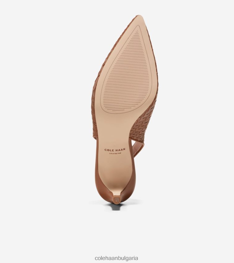 Cole Haan vandam прашка задна помпа Жени 84PB6Z149 пекан обувки