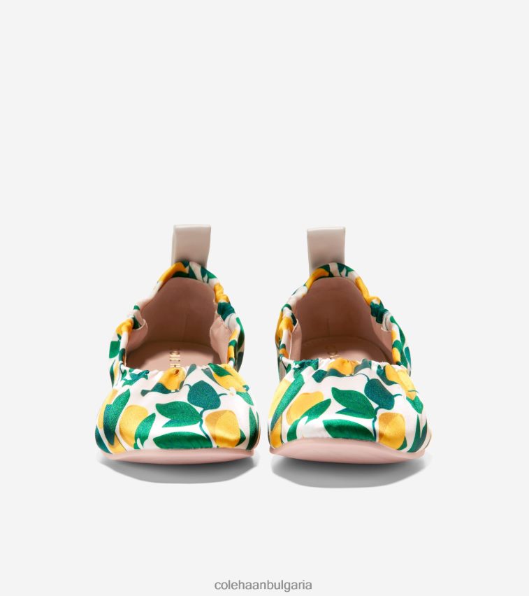 Cole Haan йорк мек балет Жени 84PB6Z98 розова вода-лимон обувки