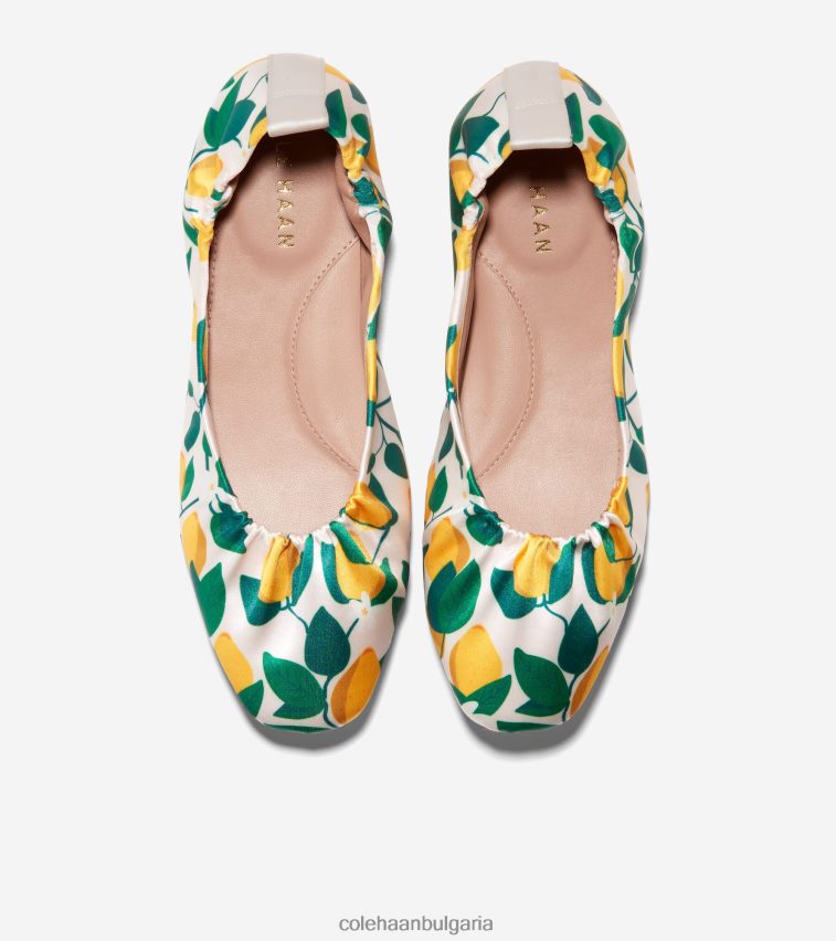 Cole Haan йорк мек балет Жени 84PB6Z98 розова вода-лимон обувки